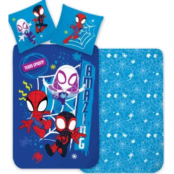 Spiderman Team Spidey Σετ Παιδική Παπλωματοθήκη 140x200cm, 7