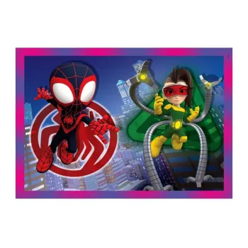 Marvel Spiderman puzzle Spidey 4 in 1 Clementoni