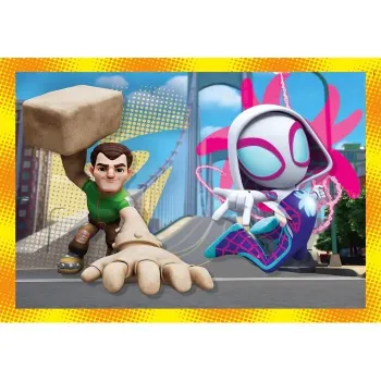 Marvel Spiderman puzzle Spidey 4 in 1 Clementoni