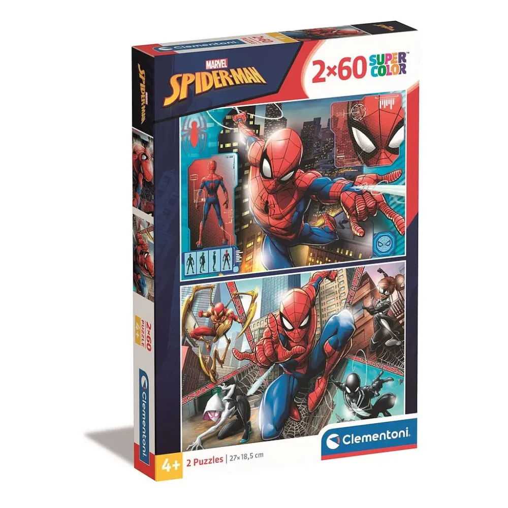 Marvel Spiderman Partners in Suits 2x60τμχ puzzle Clementoni Marvel Spiderman Partners in Suits 2x60τμχ puzzle Clementoni