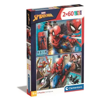 Marvel Spiderman Partners in Suits 2x60τμχ puzzle Clementoni