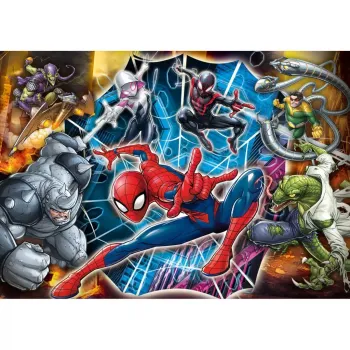 Marvel Spiderman Enemies 104-piece maxi puzzle Clementoni