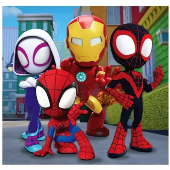 Marvel Spiderman Spidey 3x48 τμχ puzzle Clementoni
