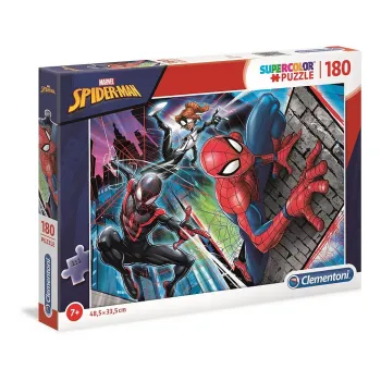 Marvel Spiderman puzzle Trio in Action 180τμχ Clementoni