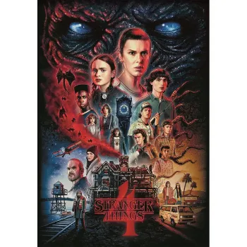 Stranger Things 1000 piece Clementoni puzzle Darkness Rises