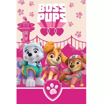 Paw Patrol Boss Pups Κουβέρτα 100 × 150 εκ.