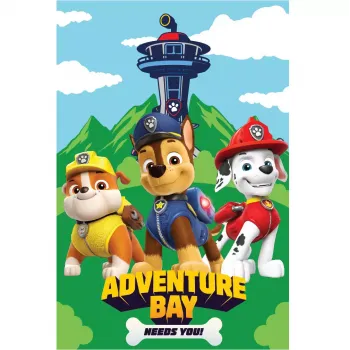 Paw Patrol Adventure Bay Κουβέρτα 100 × 150 εκ.