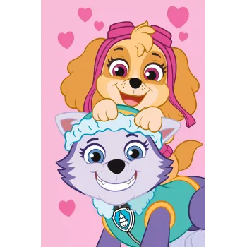 Paw Patrol Pink Κουβέρτα 100 × 150 εκ.