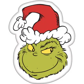 The Grinch Smile Διακοσμητικό Μαξιλάρι 36x29 cm
