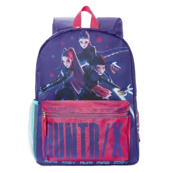 KPop Demon Hunters Huntrix backpack Δημοτικού-Εκδρομής 38cm