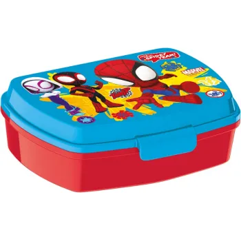 Marvel Spiderman Spidey funny sandwich box