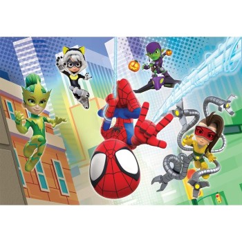 Marvel Spiderman Spidey 2x60 pieces puzzle Clementoni