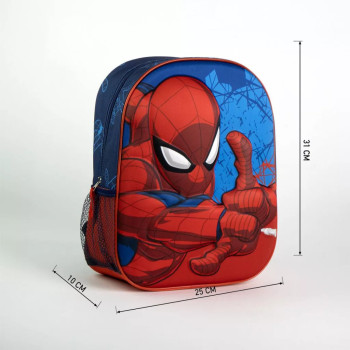 Marvel Spiderman Web Force 3D Τσάντα Νηπιαγωγείου 31 cm
