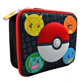 Pokemon Pokeball 3D thermal lunch bag, cooler bag 23 cm