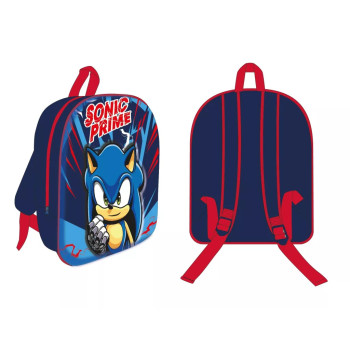Sonic the Hedgehog Chaos Dash 3D Τσάντα Νηπίου 30cm