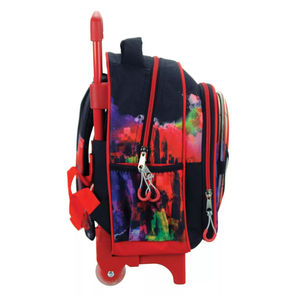 Marvel Spiderman Global backpack Νηπίου Trolley 30 cm μαζί με μάσκα Spiderman Marvel Spiderman Global backpack Νηπίου Trolley 30 cm μαζί με μάσκα Spiderman