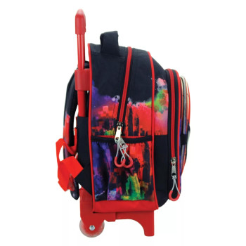 Marvel Spiderman Global backpack Νηπίου Trolley 30 cm μαζί με μάσκα Spiderman