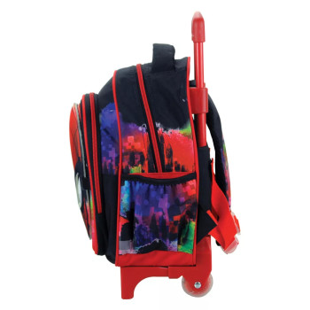 Marvel Spiderman Global backpack Νηπίου Trolley 30 cm μαζί με μάσκα Spiderman