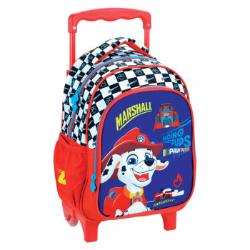 Paw Patrol Marshall Racing trolley Σχολική Τσάντα Νηπίου 32c