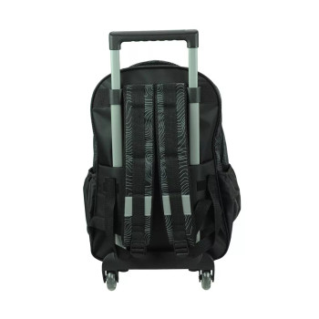 K-pop Demon Hunters Black trolley Σχολική Τσάντα Δημοτικού 46cm