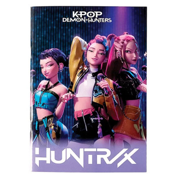 K-pop Demon Hunters Singers A4 τετράδιο με γραμμές 50φυλλο