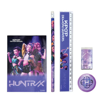 K-pop Demon Hunters Huntrix Σετ Γραφικής ύλης