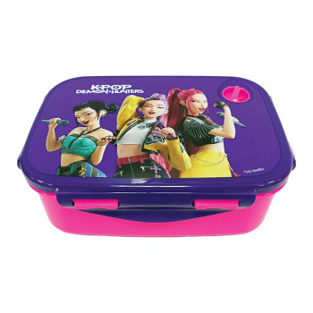 K-pop Demon Hunters Music lunch box, sandwich box