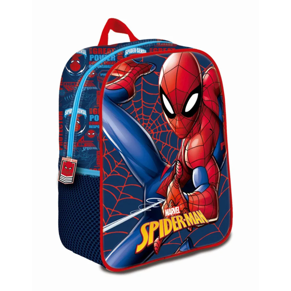 Marvel Spiderman Spiderman Great Power 3D Τσάντα Νηπιαγωγείου 30 cm Marvel Spiderman Spiderman Great Power 3D Τσάντα Νηπιαγωγείου 30 cm