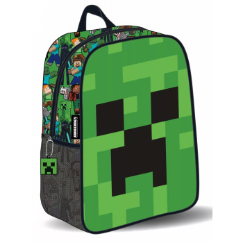 Minecraft Face 3D backpack Νηπίου 30cm