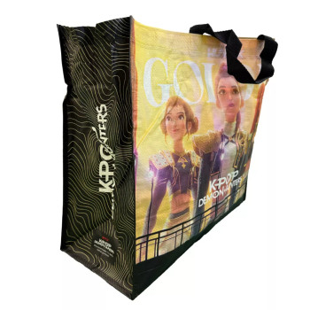 K-pop Demon Hunters Negra shopping bag 45 cm