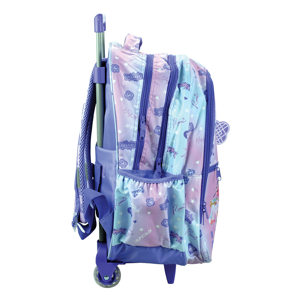 K-pop Demon Hunters Purple trolley Σχολική Τσάντα Δημοτικού 46cm K-pop Demon Hunters Purple trolley Σχολική Τσάντα Δημοτικού 46cm