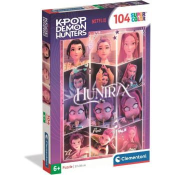 K-pop Demon Hunters Idols 104-piece Super Puzzle Clementoni