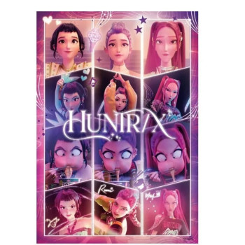 K-pop Demon Hunters Idols 104-piece Super Puzzle Clementoni