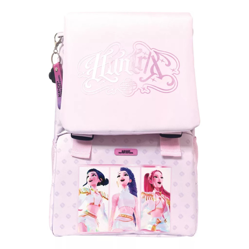 K-pop Demon Hunters Pink expandable Σχολική Τσάντα Δημοτικού 43cm K-pop Demon Hunters Pink expandable Σχολική Τσάντα Δημοτικού 43cm