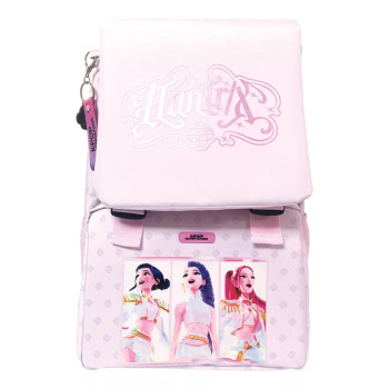 K-pop Demon Hunters Pink expandable Σχολική Τσάντα Δημοτικού