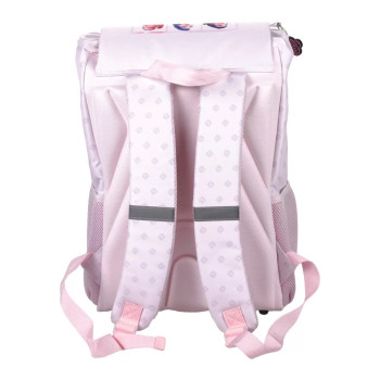 K-pop Demon Hunters Pink expandable Σχολική Τσάντα Δημοτικού 43cm