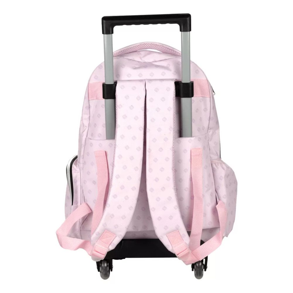 K-pop Demon Hunters Pink premium trolley Σχολική Τσάντα Δημοτικού 46cm K-pop Demon Hunters Pink premium trolley Σχολική Τσάντα Δημοτικού 46cm