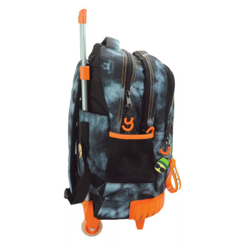 Stumble Guys Hat premium trolley Σχολική Τσάντα Δημοτικού 42cm