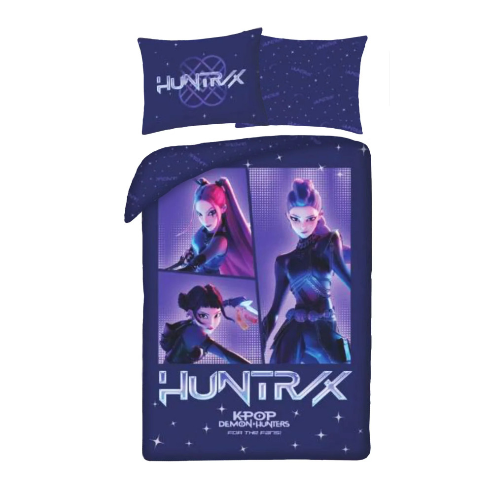 K-pop Demon Hunters Cosmic Σετ Παπλωματοθήκη+Μαξιλαροθήκη 140x200cm, 70x90 cm K-pop Demon Hunters Cosmic Σετ Παπλωματοθήκη+Μαξιλαροθήκη 140x200cm, 70x90 cm