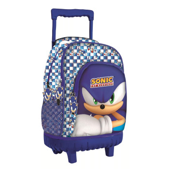 Sonic the Hedgehog Modern Premium trolley Σχολική Τσάντα Δημ