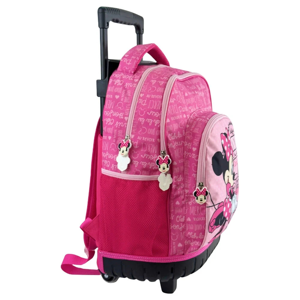 Disney Minnie Paris premium trolley Σχολική Τσάντα Δημοτικού 44cm Disney Minnie Paris premium trolley Σχολική Τσάντα Δημοτικού 44cm