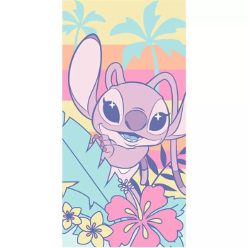 Disney Lilo and Stitch Floral Escape bath sheet, beach towel