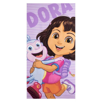 Dora the Explorer Happy bath towel, beach towel 70x140cm (Fa