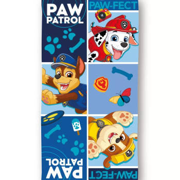 Paw Patrol Paw-fect bath towel, beach towel 70x140cm (Fast D