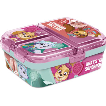 Paw Patrol Superpowers multi-compartment lunch box, sandwich
