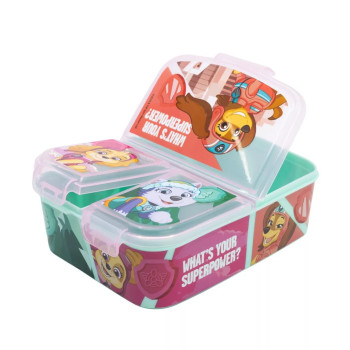 Paw Patrol Superpowers multi-compartment lunch box, sandwich box XL