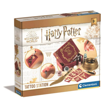 Harry Potter Hogwarts Clementoni tattoo set