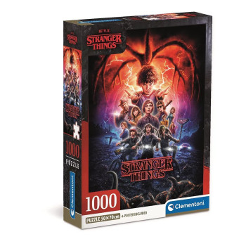 Stranger Things 1000 piece Clementoni puzzle Compact