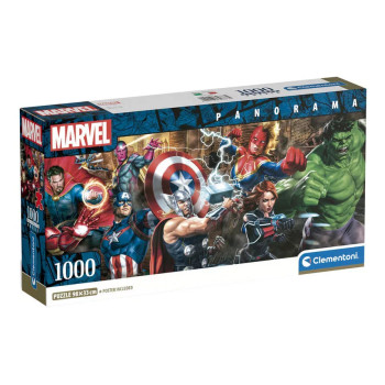 Avengers Ultimate Unite 1000 piece panoramic puzzle Clemento