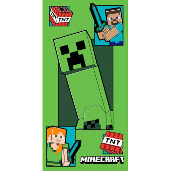 Minecraft Dive Πετσέτα Θαλάσσης 70x140cm